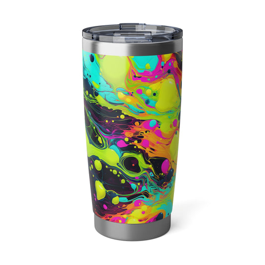 Neon Fluid Art 20 oz. SS Tumbler