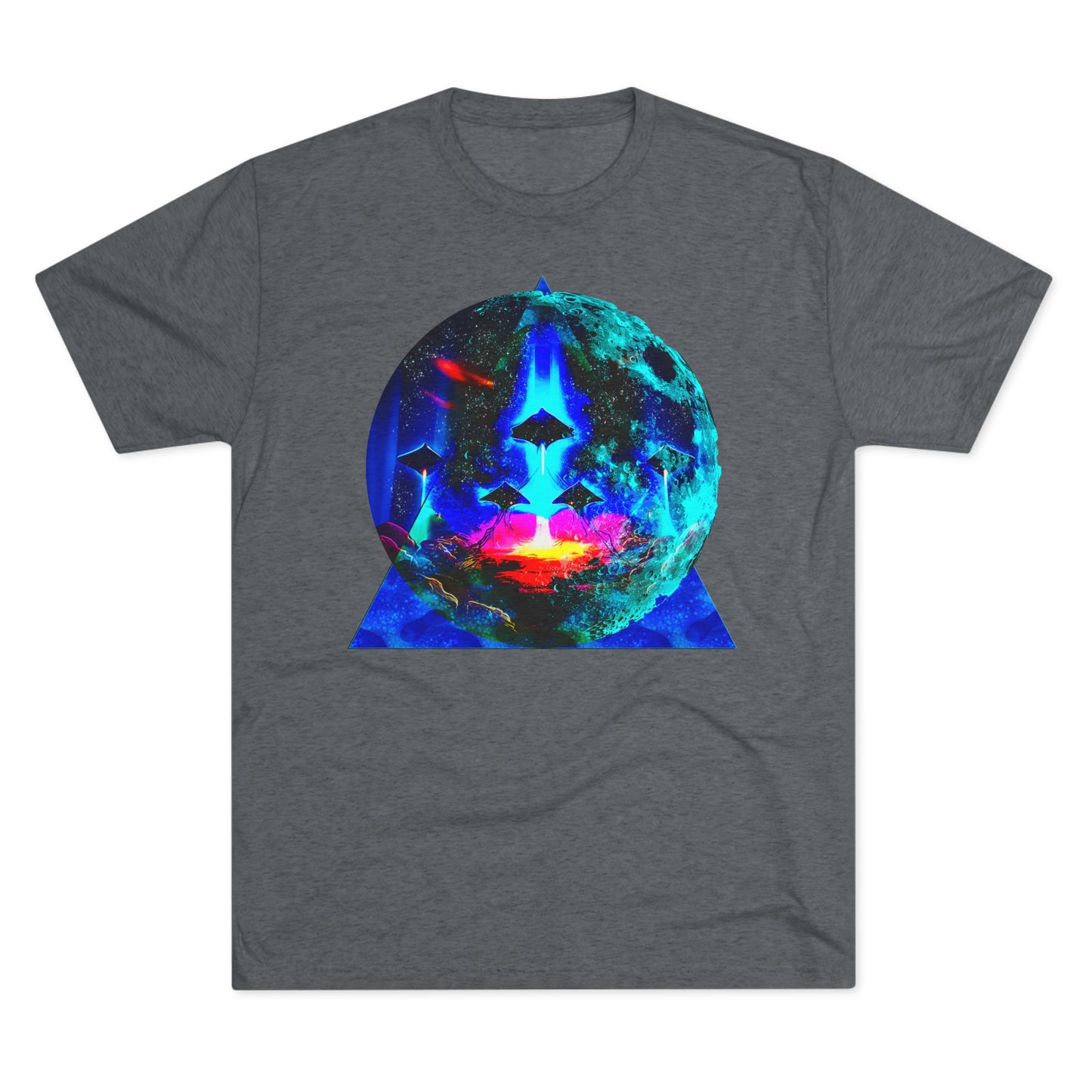 Stingray's Ascension from the Dark Moon Men's Tri-Blend T-Shirt