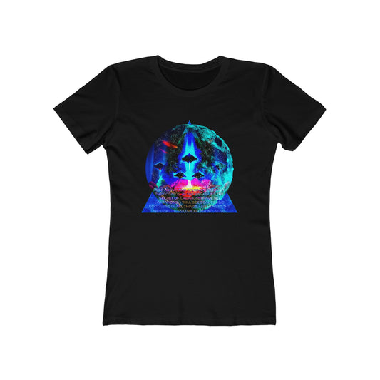 Stingray's Ascension from the Dark Moon Women's Fitted T-Shirt