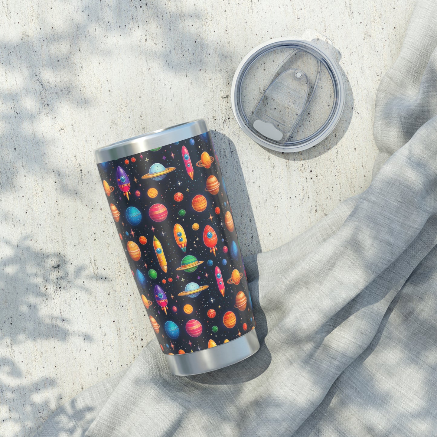 Playful Planets and Rockets 20 oz. Tumbler