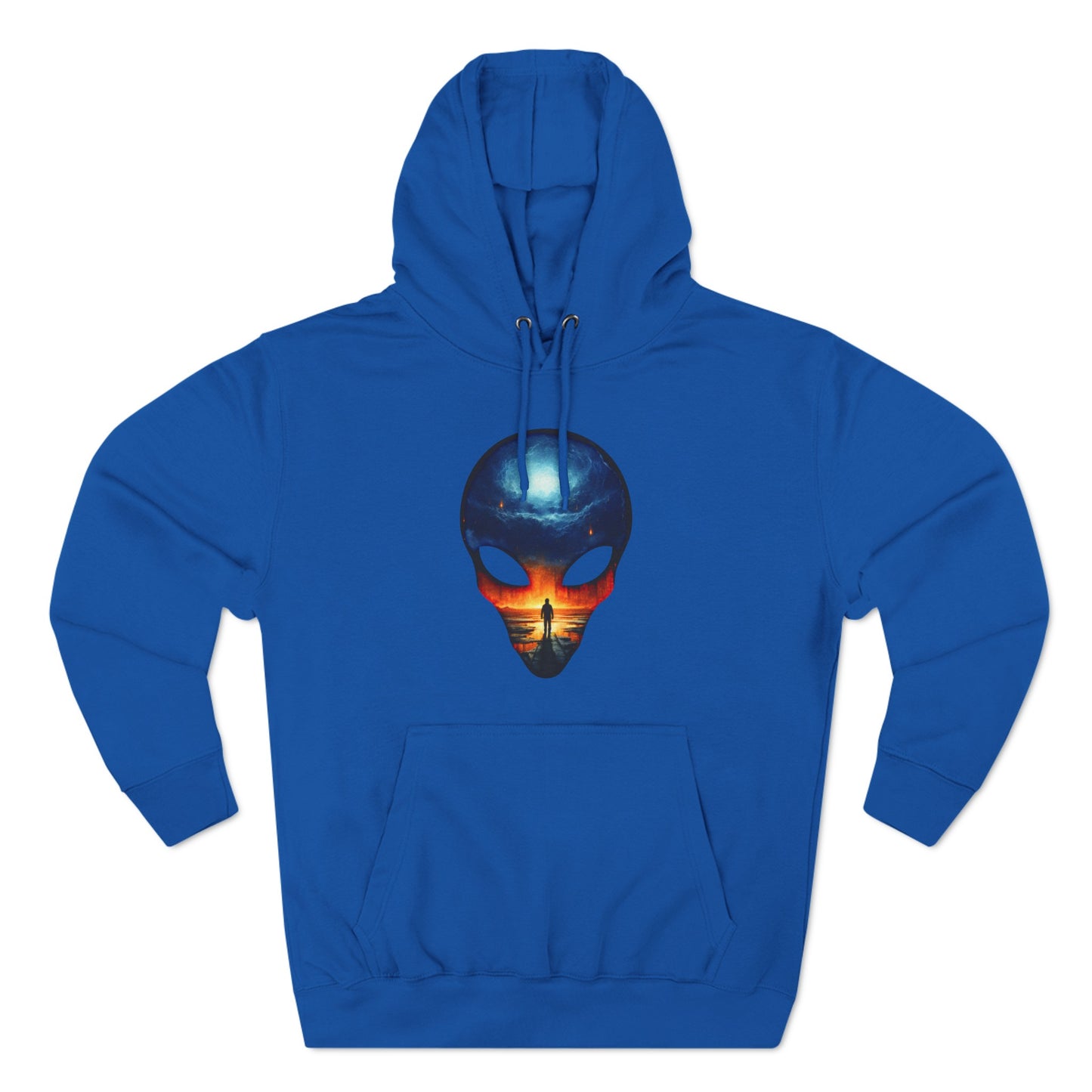 Alien Ascension Three-Panel Fleece Hoodie