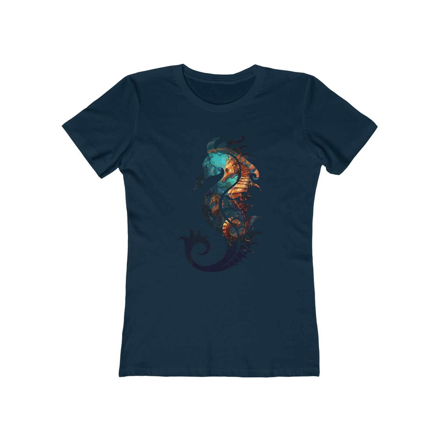 Surreal Seahorse Dreams Women's Fitted T-Shirt