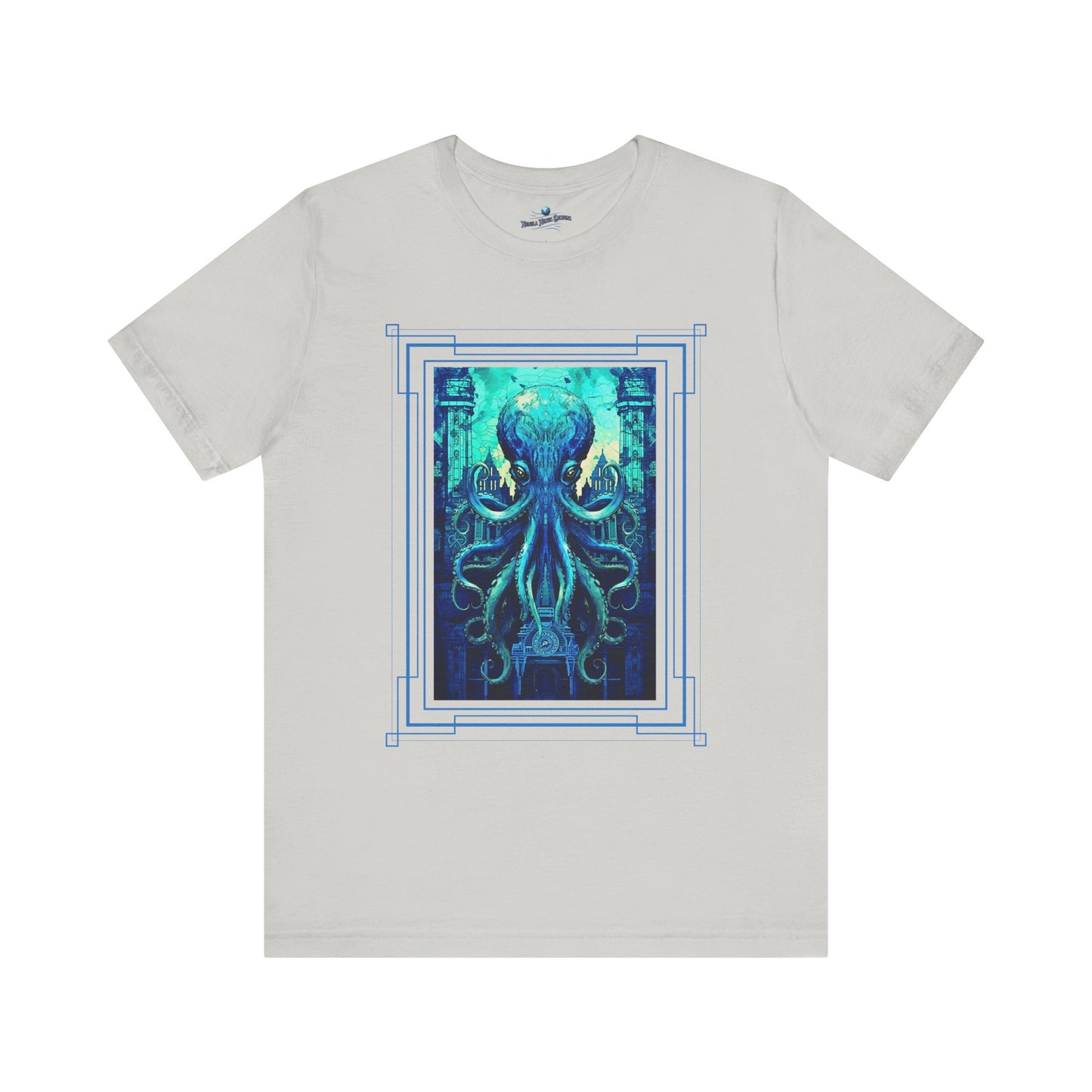 Invasion of the Teal Tentacles Men's Classic Fit Lightweight Jersey T-Shirt