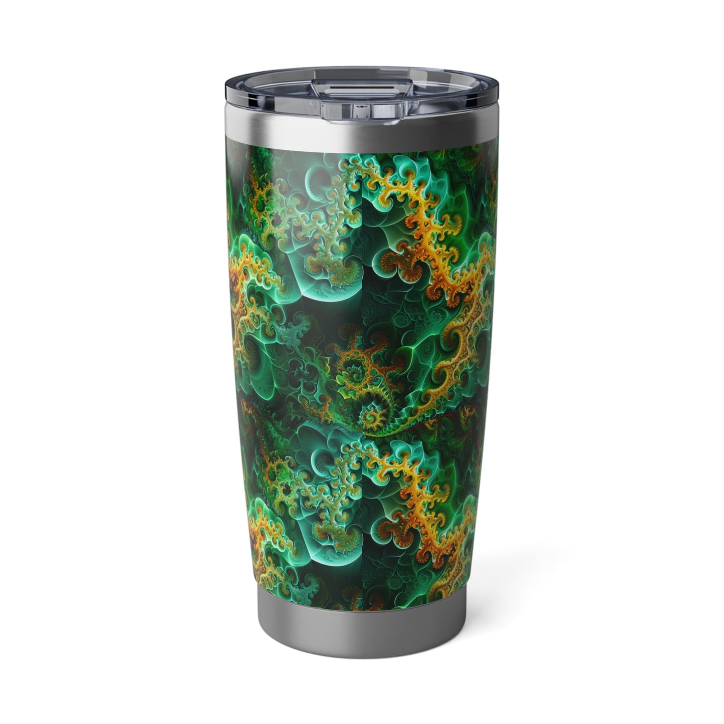 Green Fractal Garden 20 oz. SS Tumbler