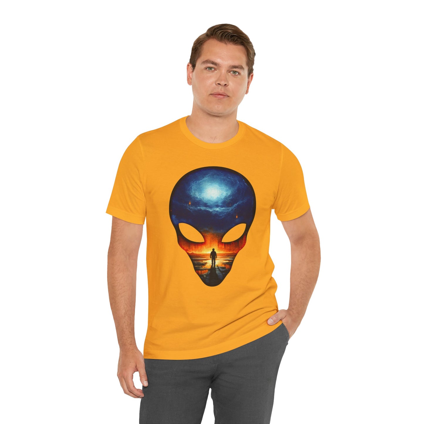 Alien Ascension Men's Classic Fit Lightweight Jersey T-Shirt