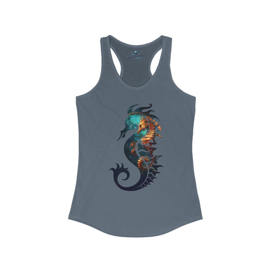 Seahorse Dreams Women's Ideal Racerback Tank