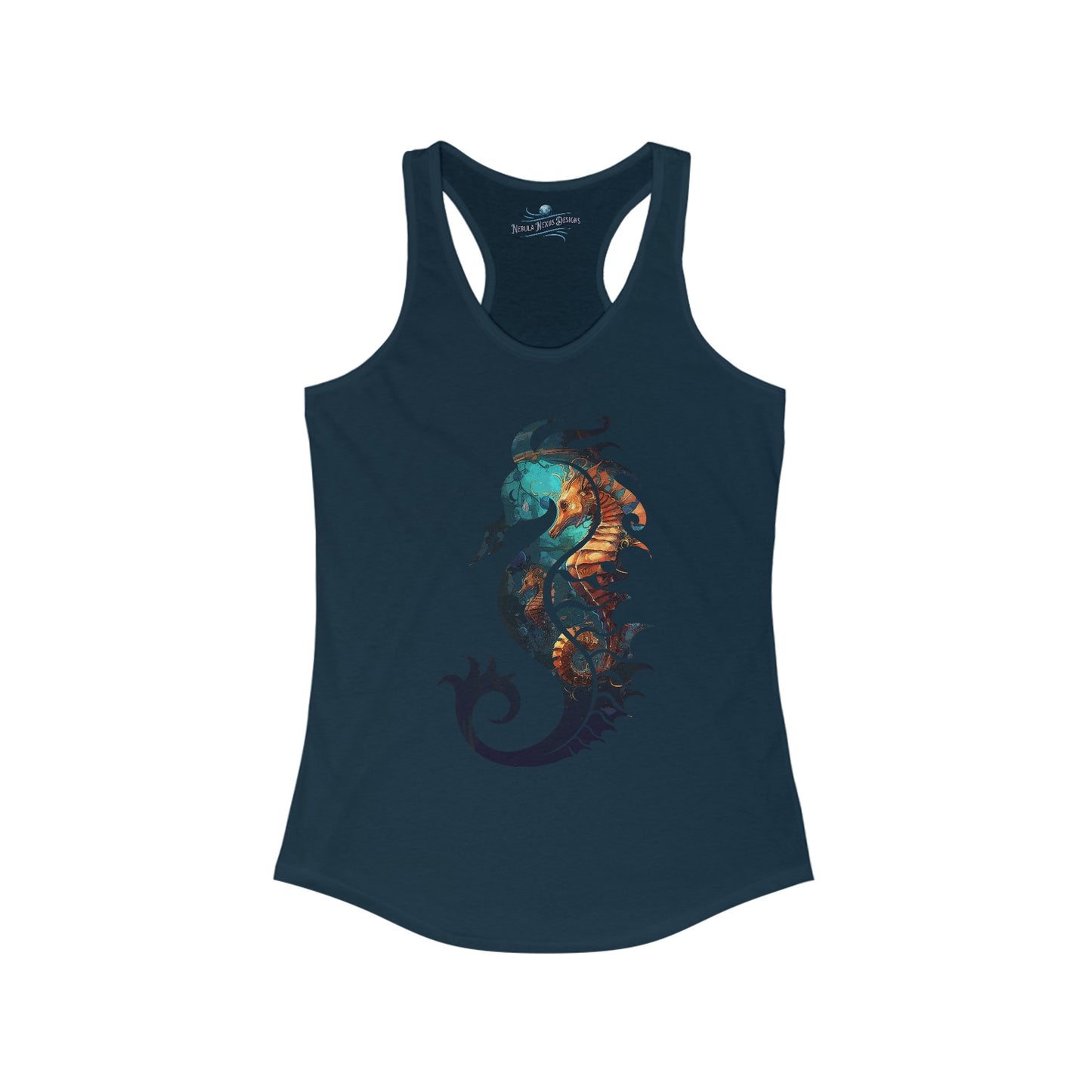 Seahorse Dreams Women's Ideal Racerback Tank