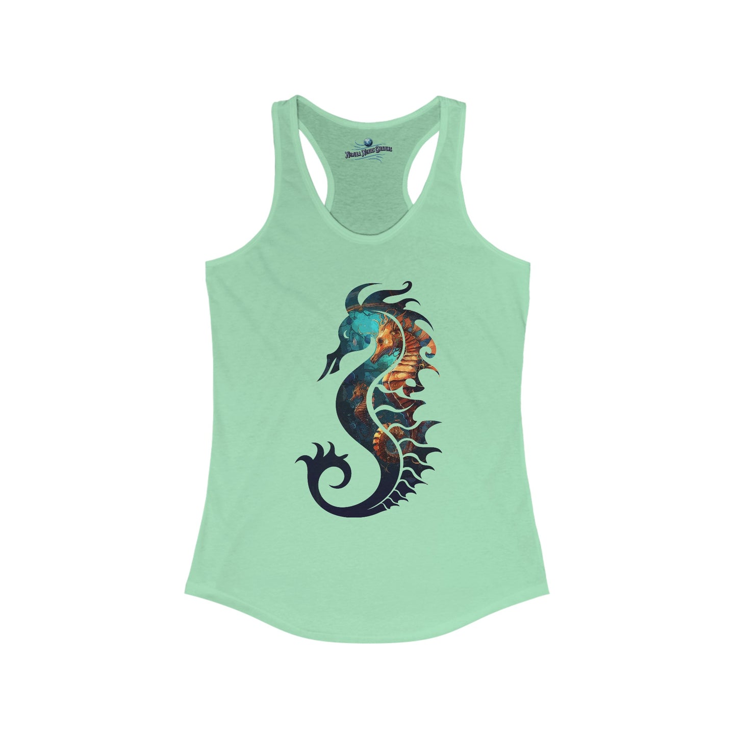 Seahorse Dreams Women's Ideal Racerback Tank