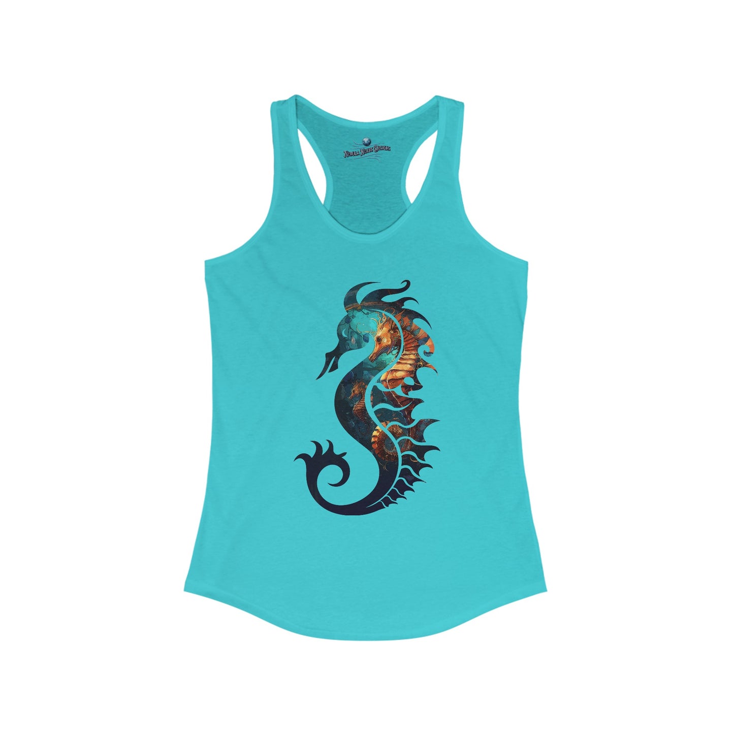 Seahorse Dreams Women's Ideal Racerback Tank