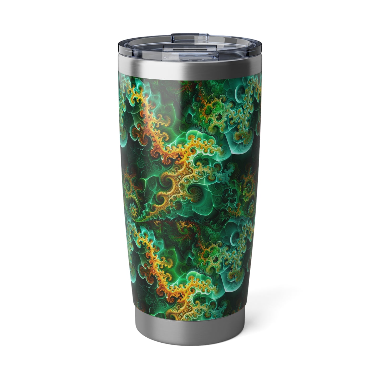 Green Fractal Garden 20 oz. SS Tumbler