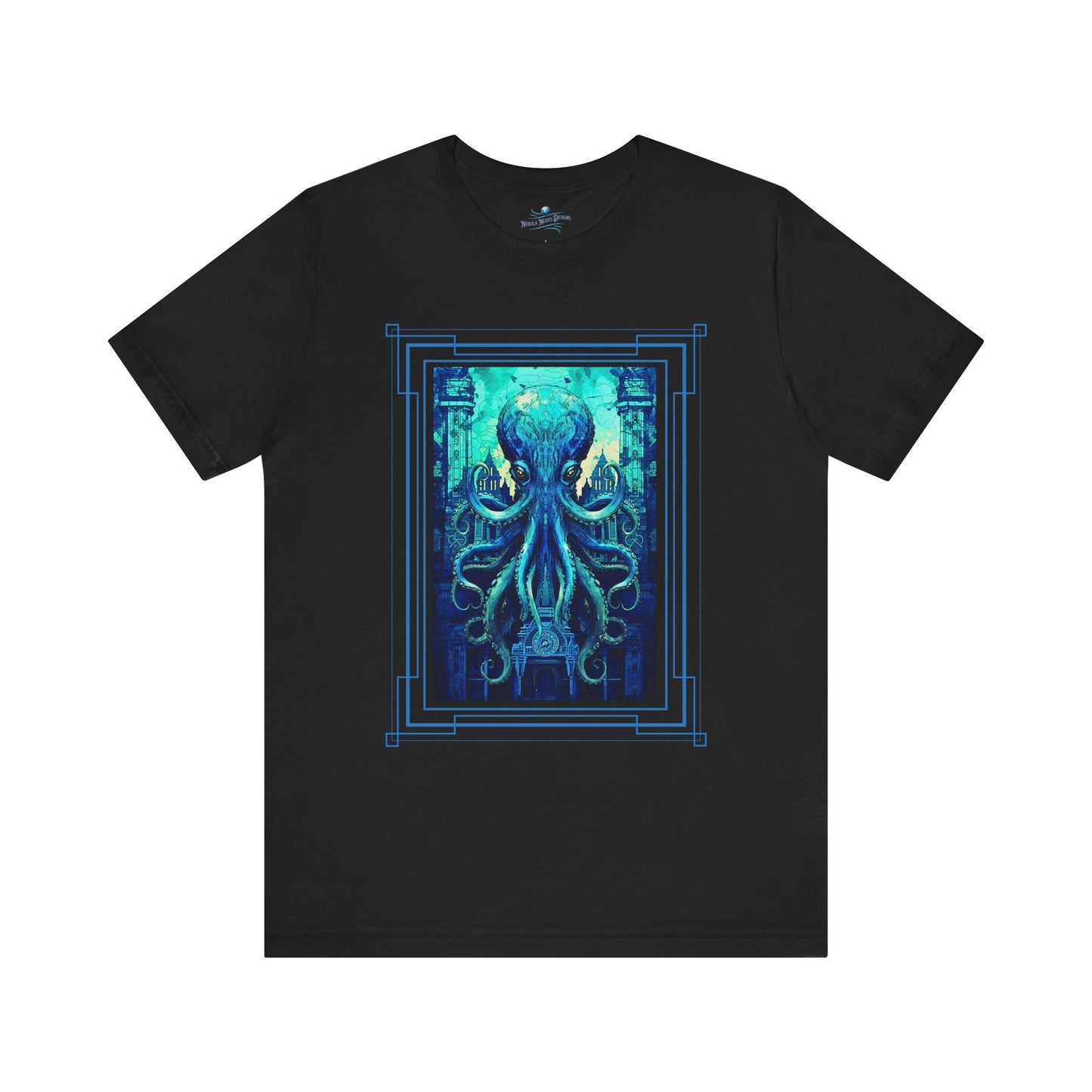 Invasion of the Teal Tentacles Men's Classic Fit Lightweight Jersey T-Shirt