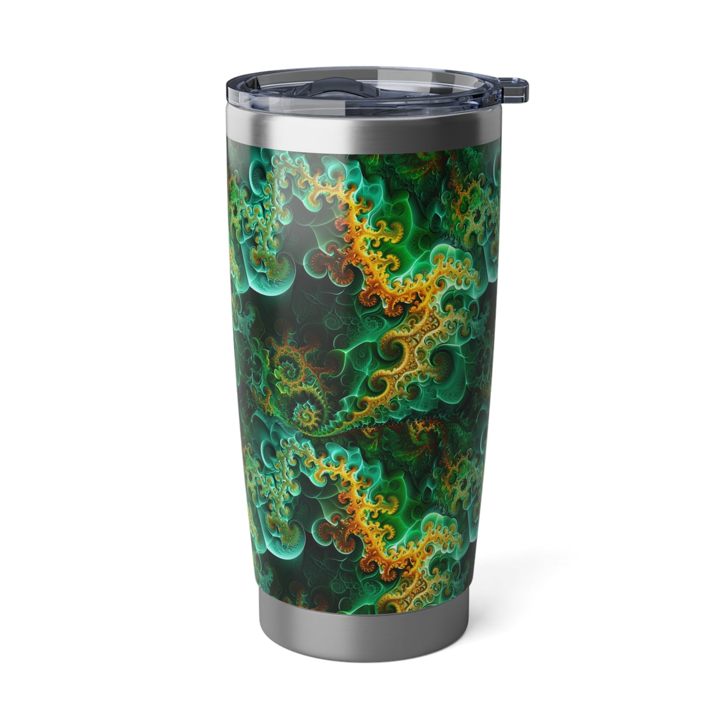 Green Fractal Garden 20 oz. SS Tumbler