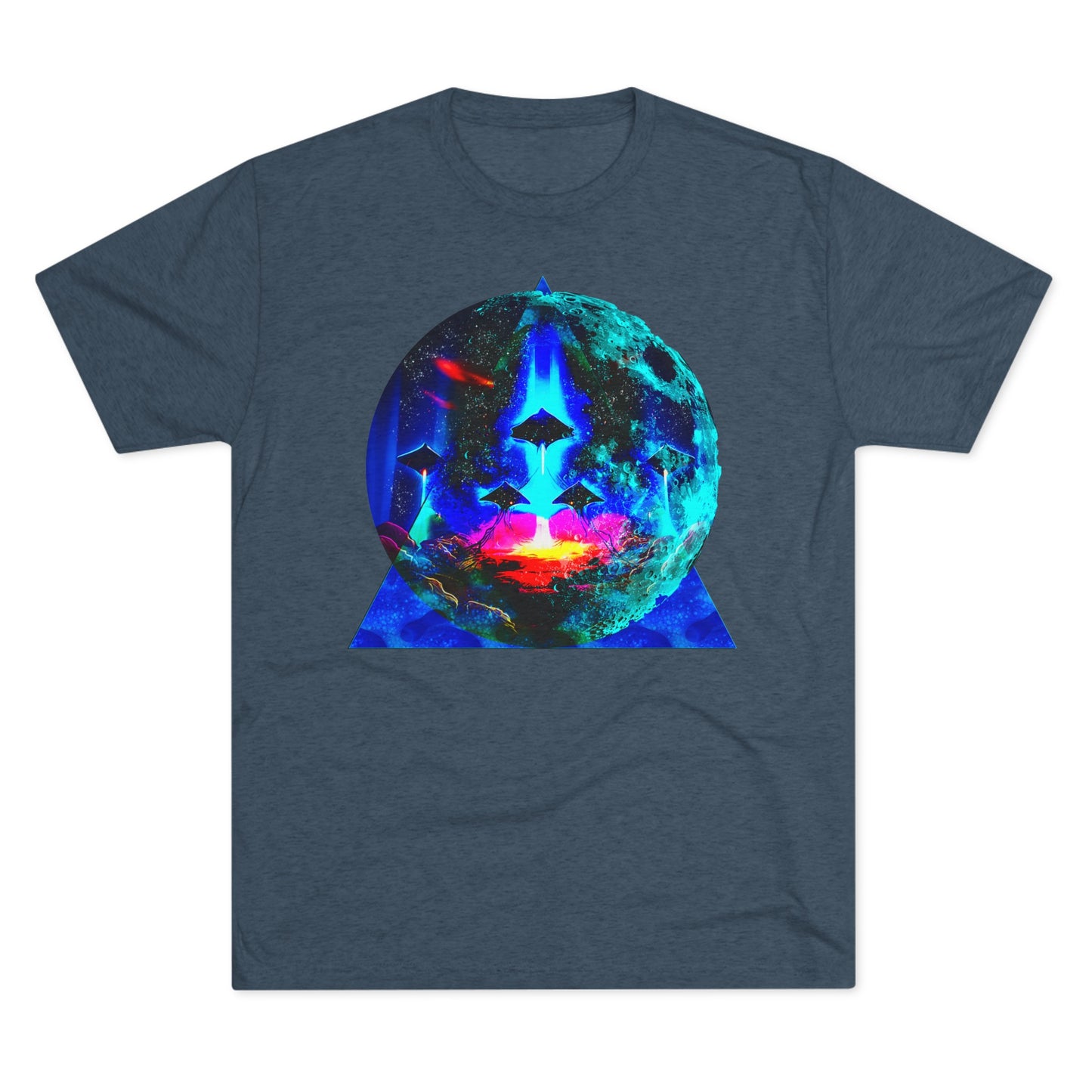 Stingray's Ascension from the Dark Moon Men's Tri-Blend T-Shirt