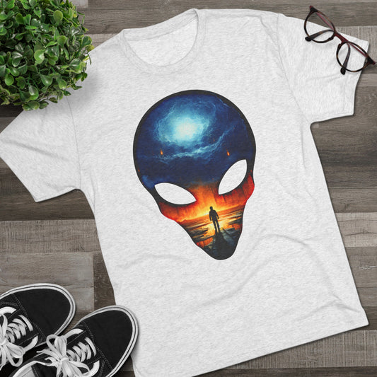 Alien Ascension Men's Classic Fit Tri-Blend T-Shirt