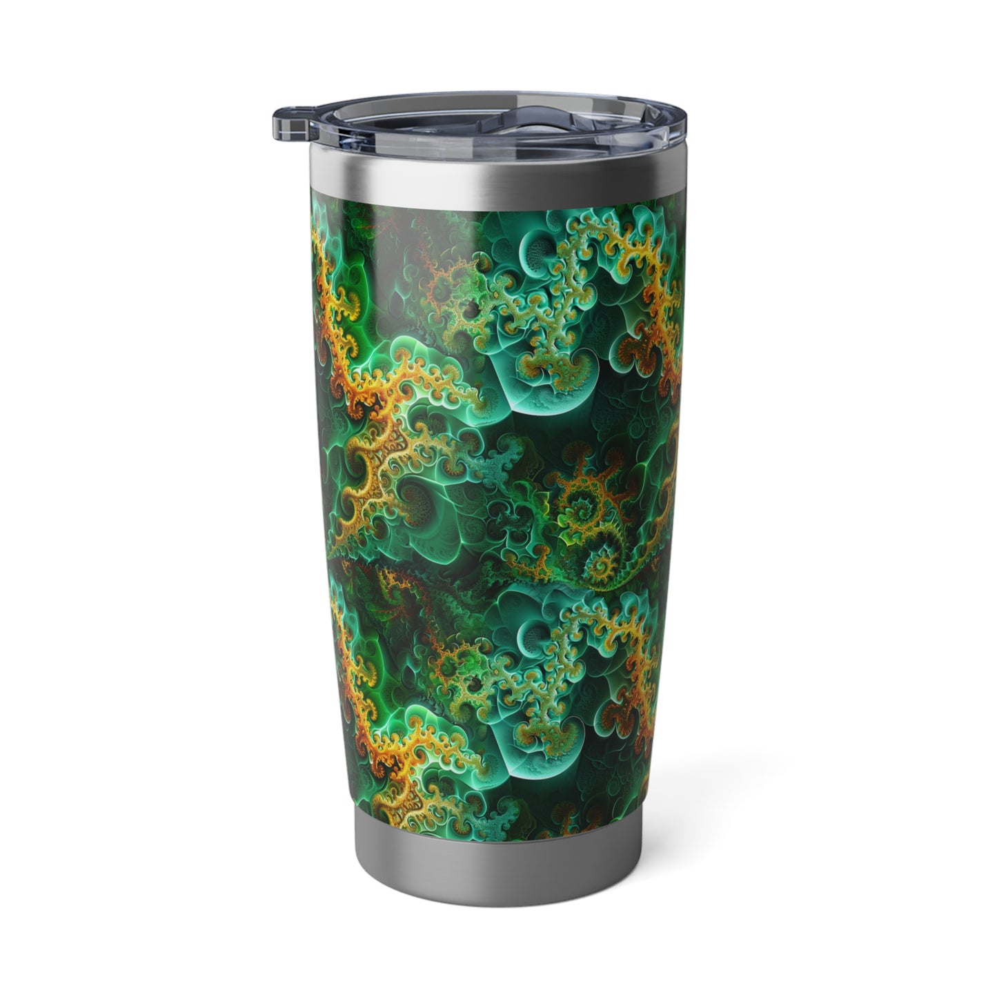 Green Fractal Garden 20 oz. SS Tumbler