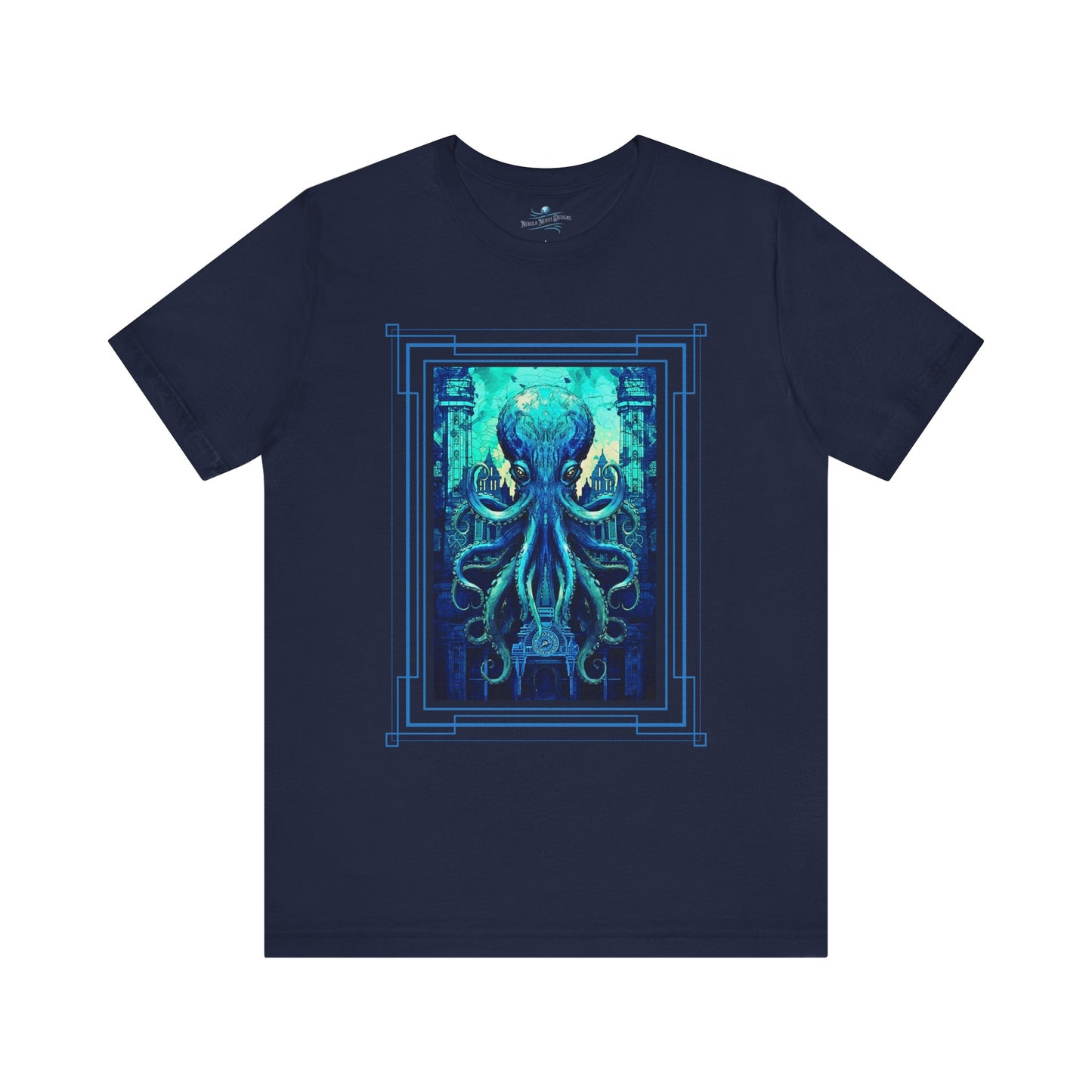 Invasion of the Teal Tentacles Men's Classic Fit Lightweight Jersey T-Shirt