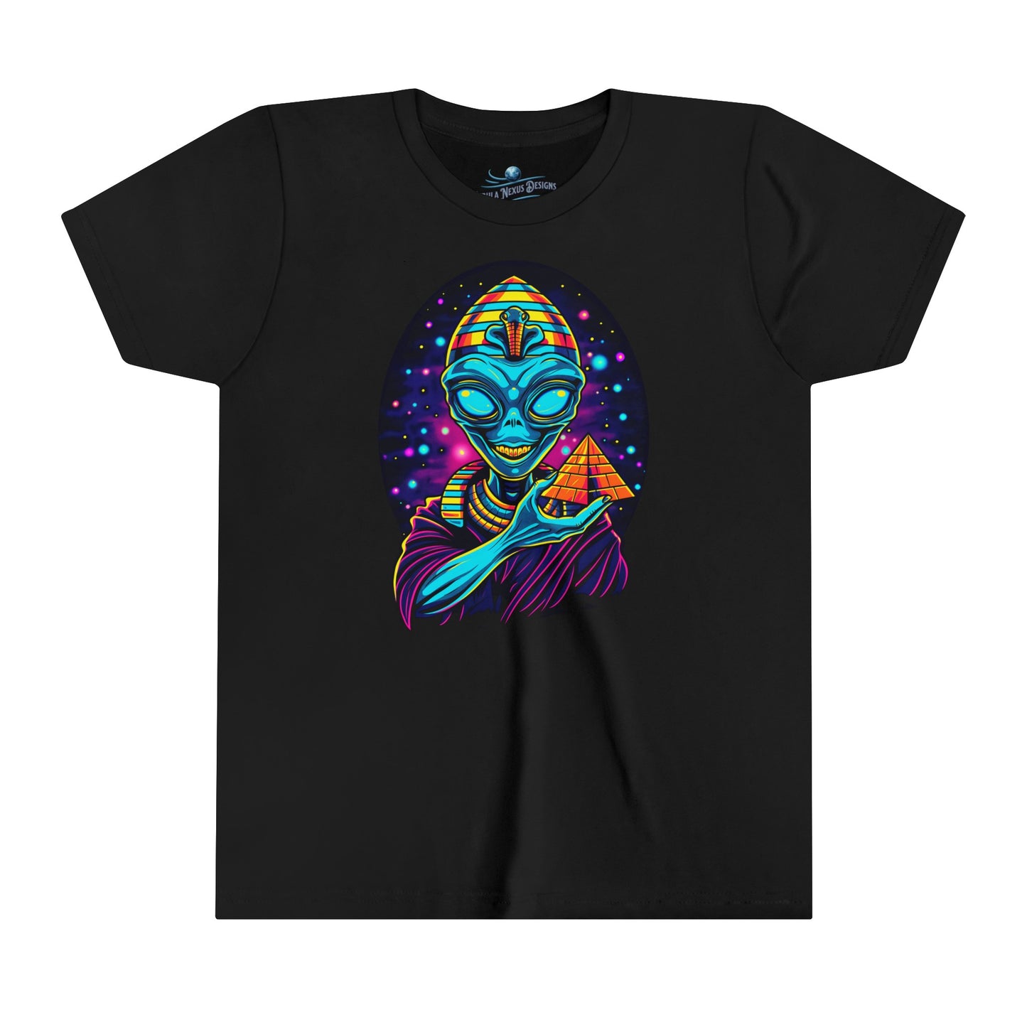 Ancient Alien Pharaoh Youth Lightweight T-Shirt