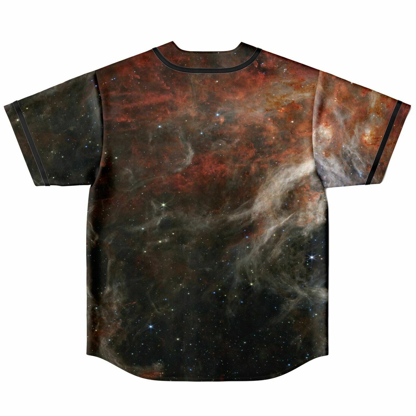 Pillars of Creation and Tarantula Nebula JWST Astrophotography Reversible Baseball Jersey