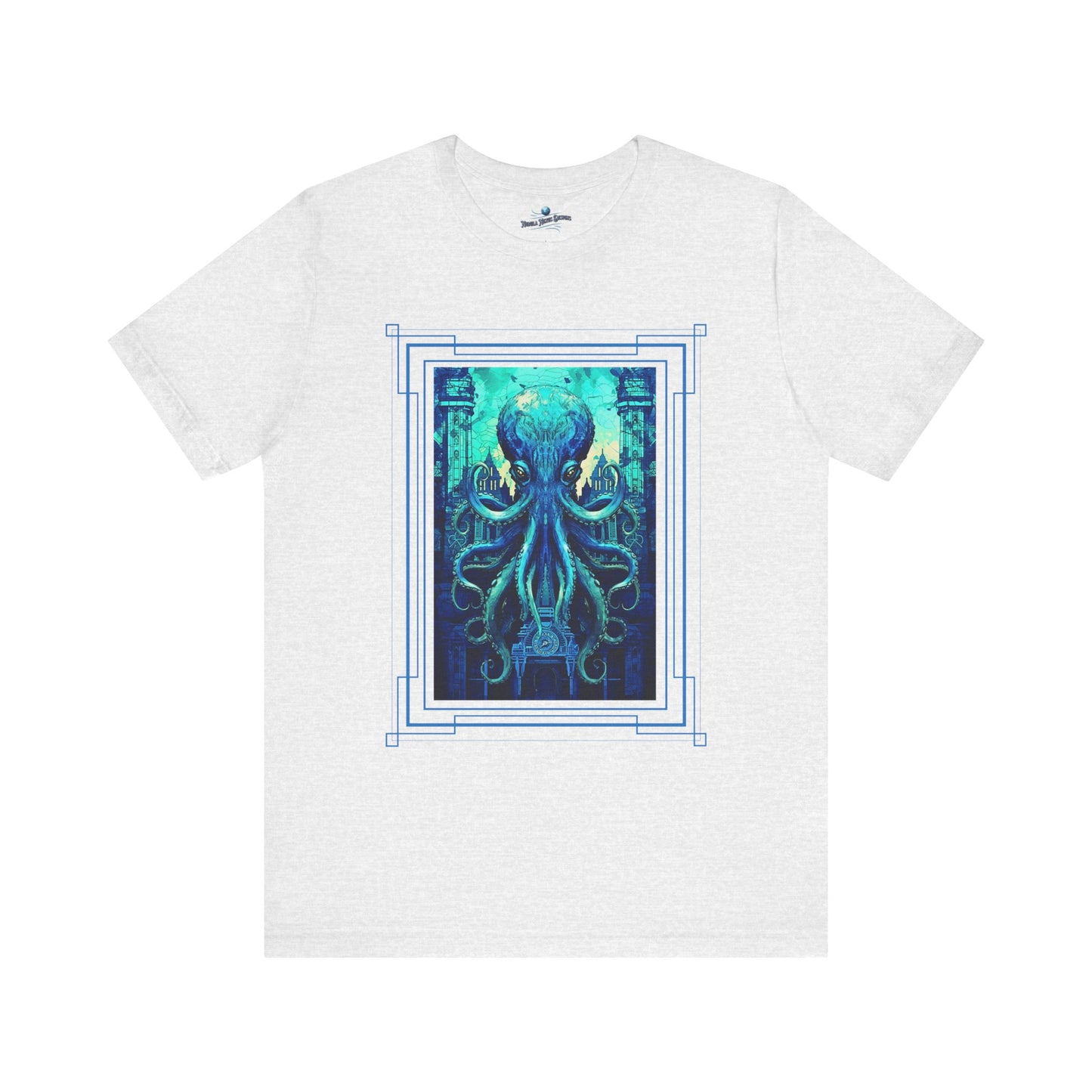 Invasion of the Teal Tentacles Men's Classic Fit Lightweight Jersey T-Shirt