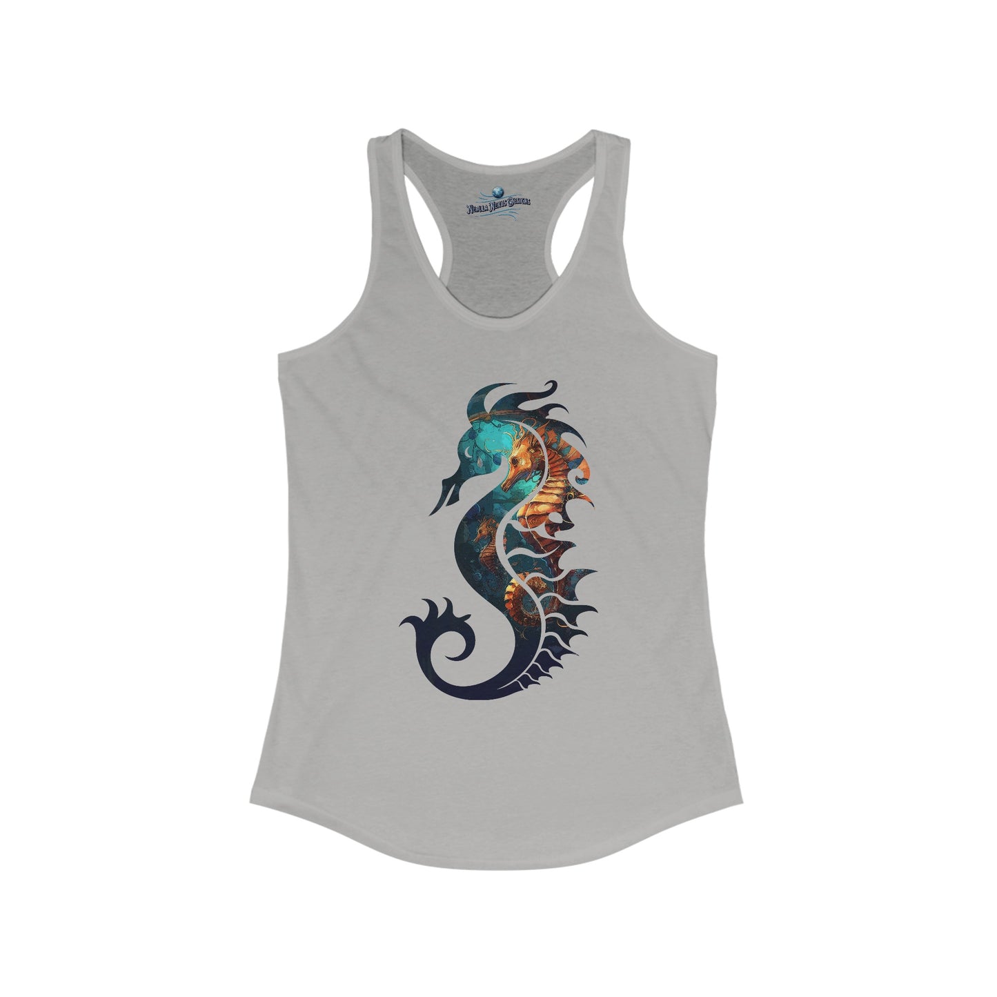 Seahorse Dreams Women's Ideal Racerback Tank