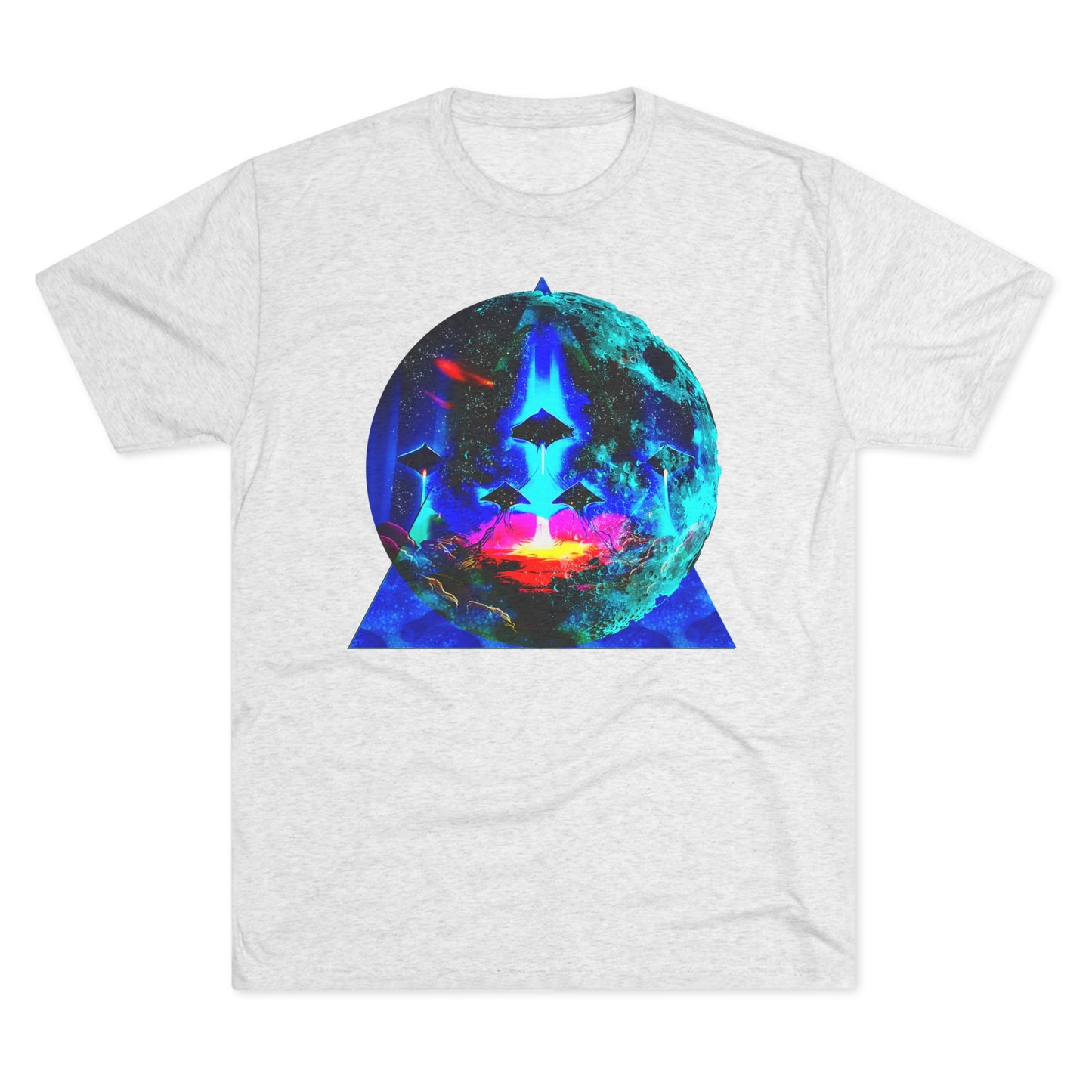 Stingray's Ascension from the Dark Moon Men's Tri-Blend T-Shirt