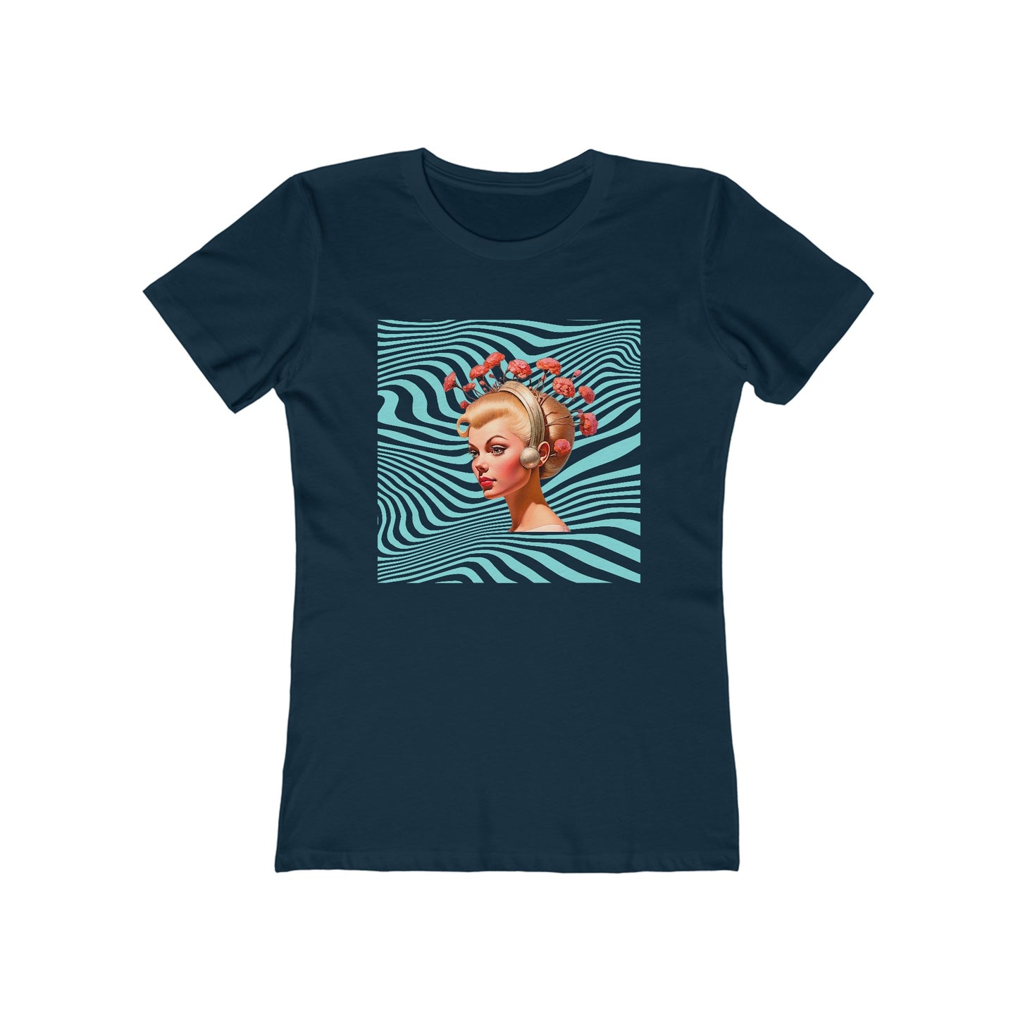 Trippy Dream Girl Women's Fitted T-Shirt