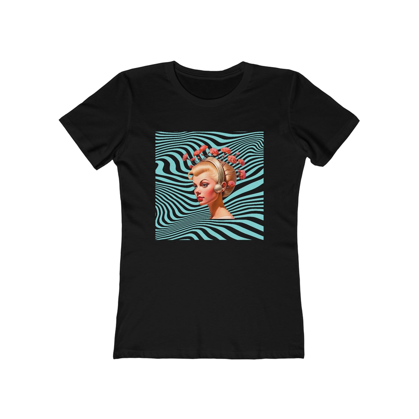 Trippy Dream Girl Women's Fitted T-Shirt