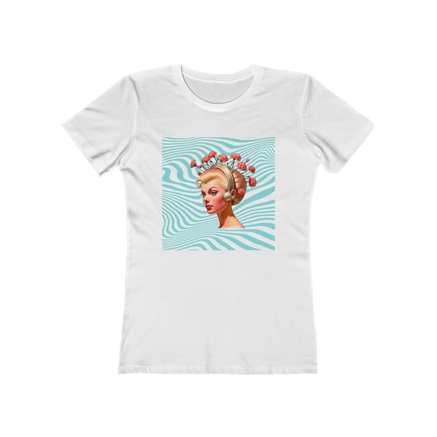 Trippy Dream Girl Women's Fitted T-Shirt