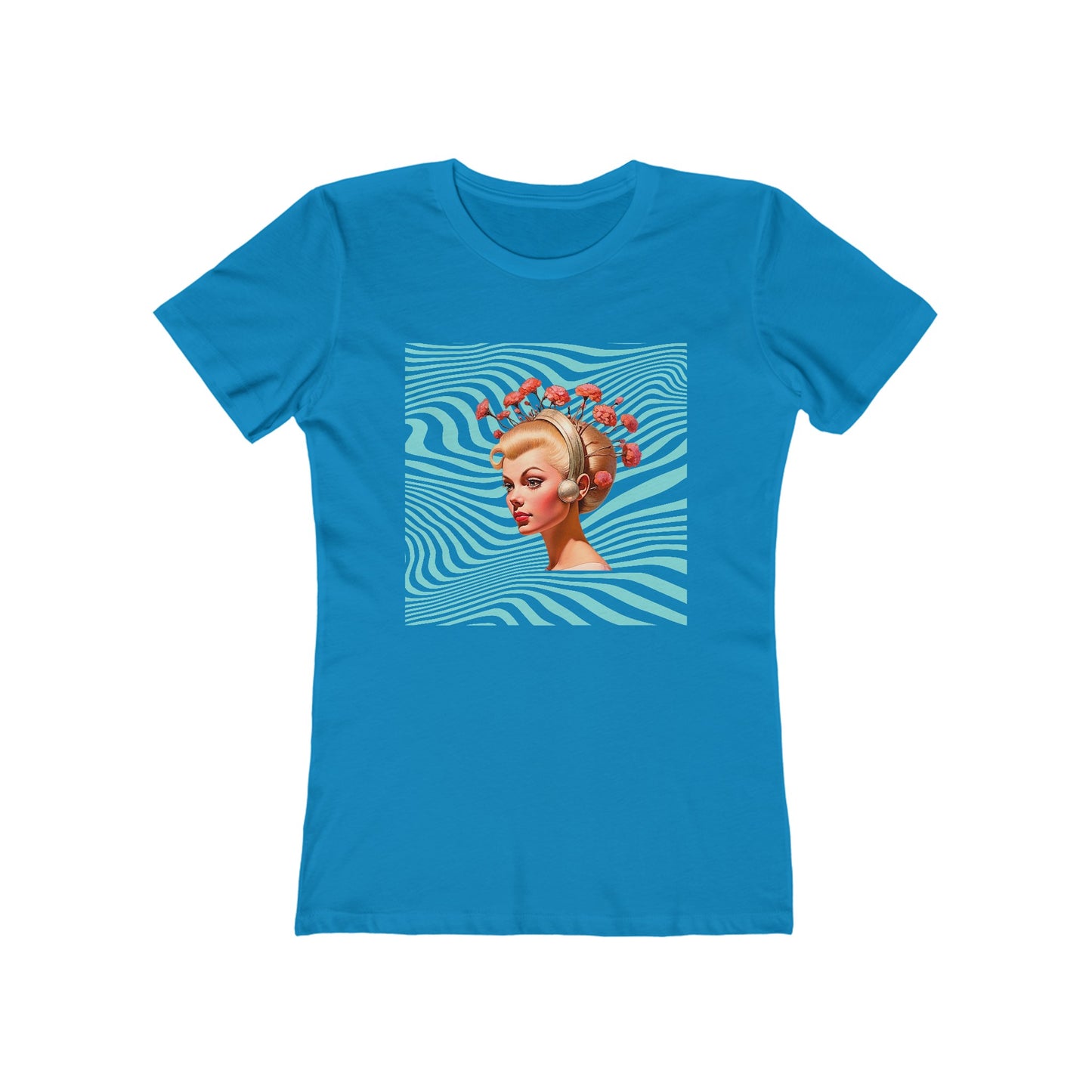 Trippy Dream Girl Women's Fitted T-Shirt