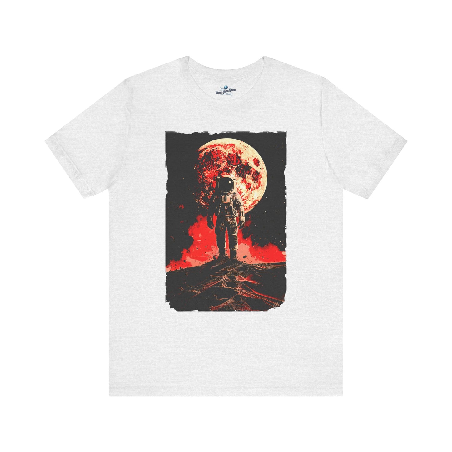 Red Planet Moonlit Space Walk Men's Classic Fit Lightweight Jersey T-Shirt