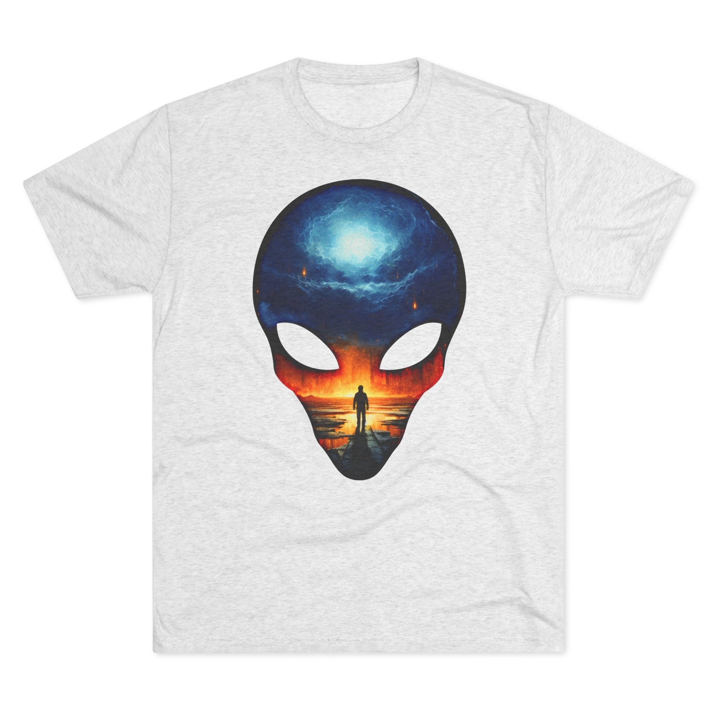 Alien Ascension Men's Classic Fit Tri-Blend T-Shirt