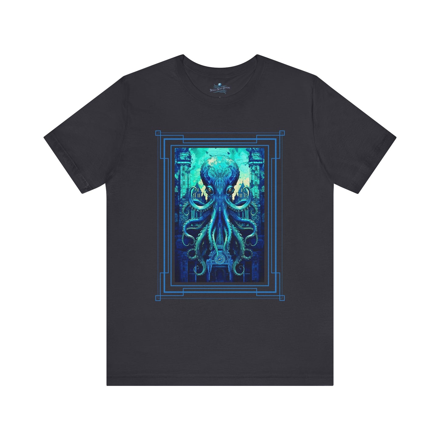 Invasion of the Teal Tentacles Men's Classic Fit Lightweight Jersey T-Shirt