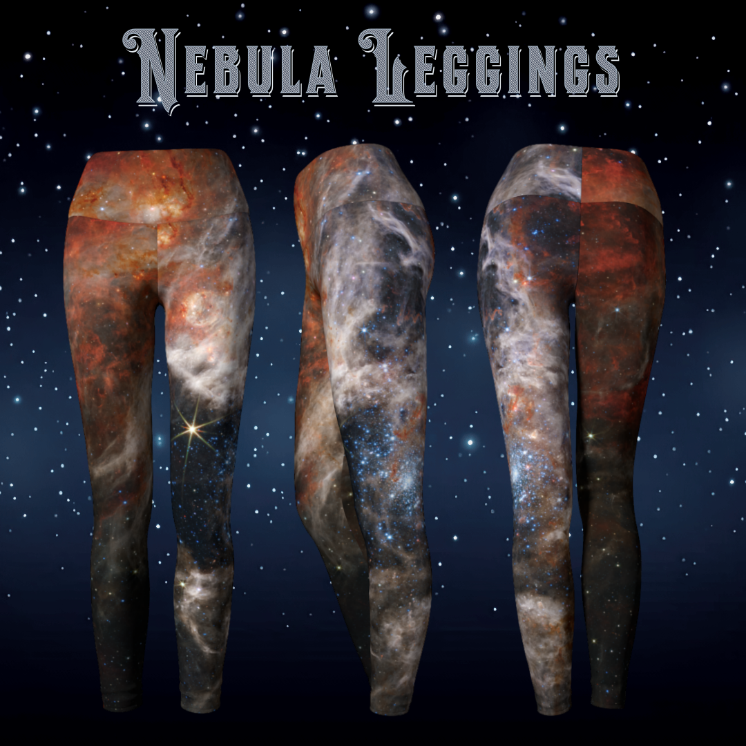 Tarantula Nebula Compression Yoga Leggings