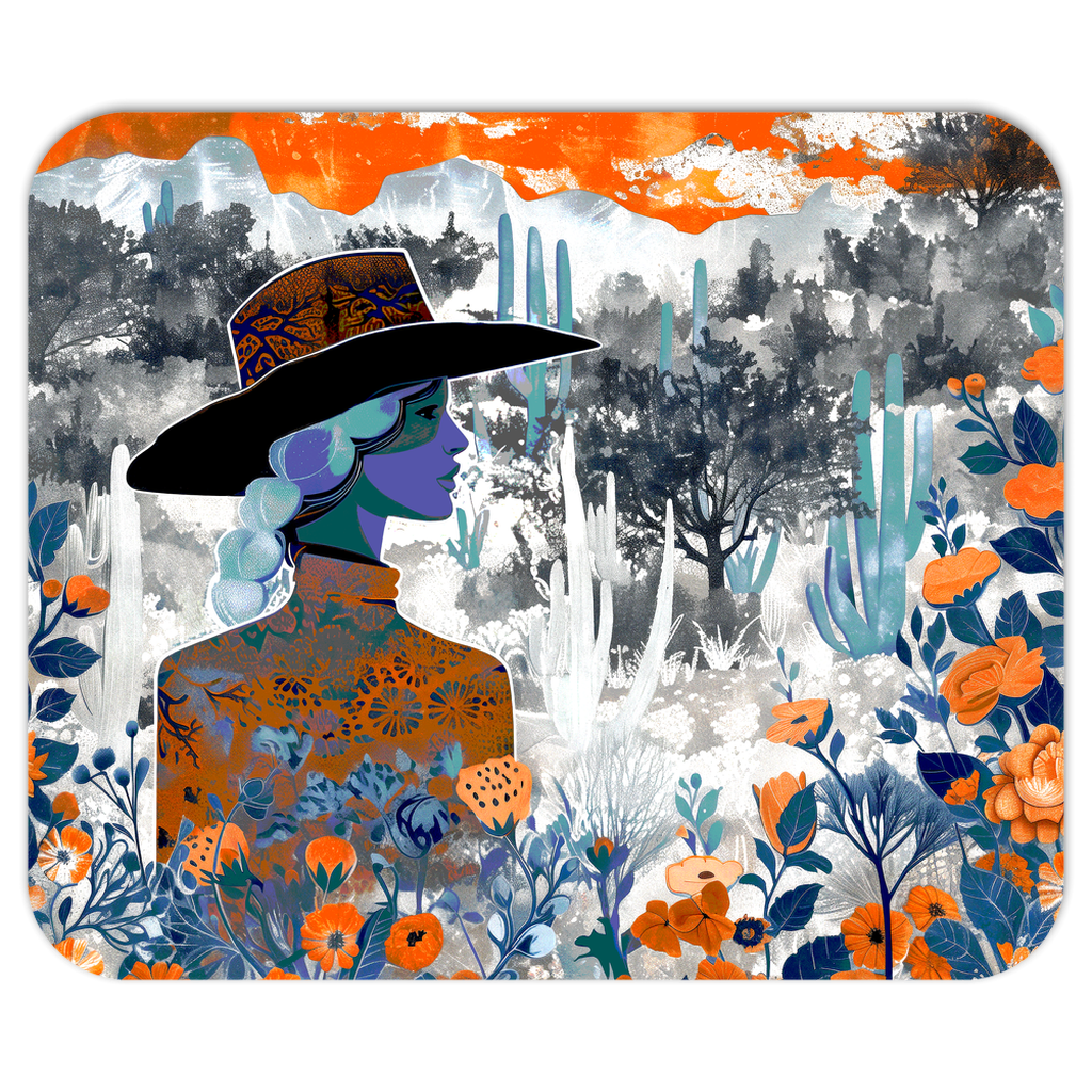 Cowgirl Desert Dreams Standard Mousepad