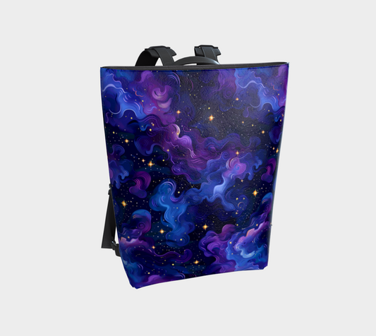 Purple Nebula Dreams Backpack