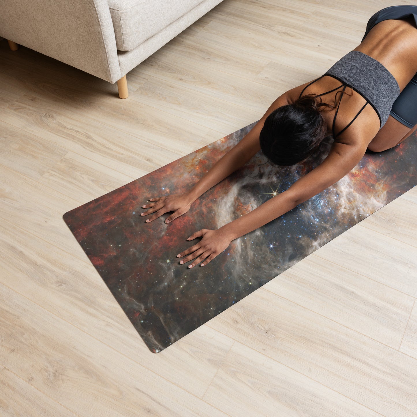 Tarantula Nebula Yoga Mat