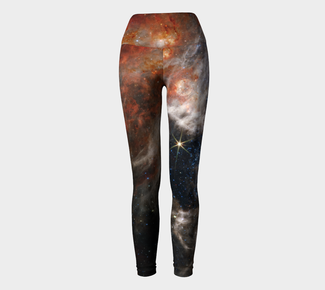 Tarantula Nebula Compression Yoga Leggings