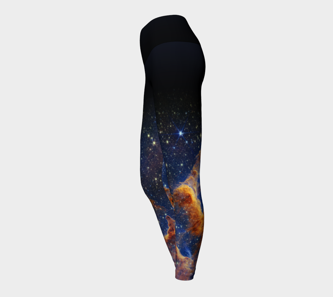 Pillars of Creation Black Gradient Leggings