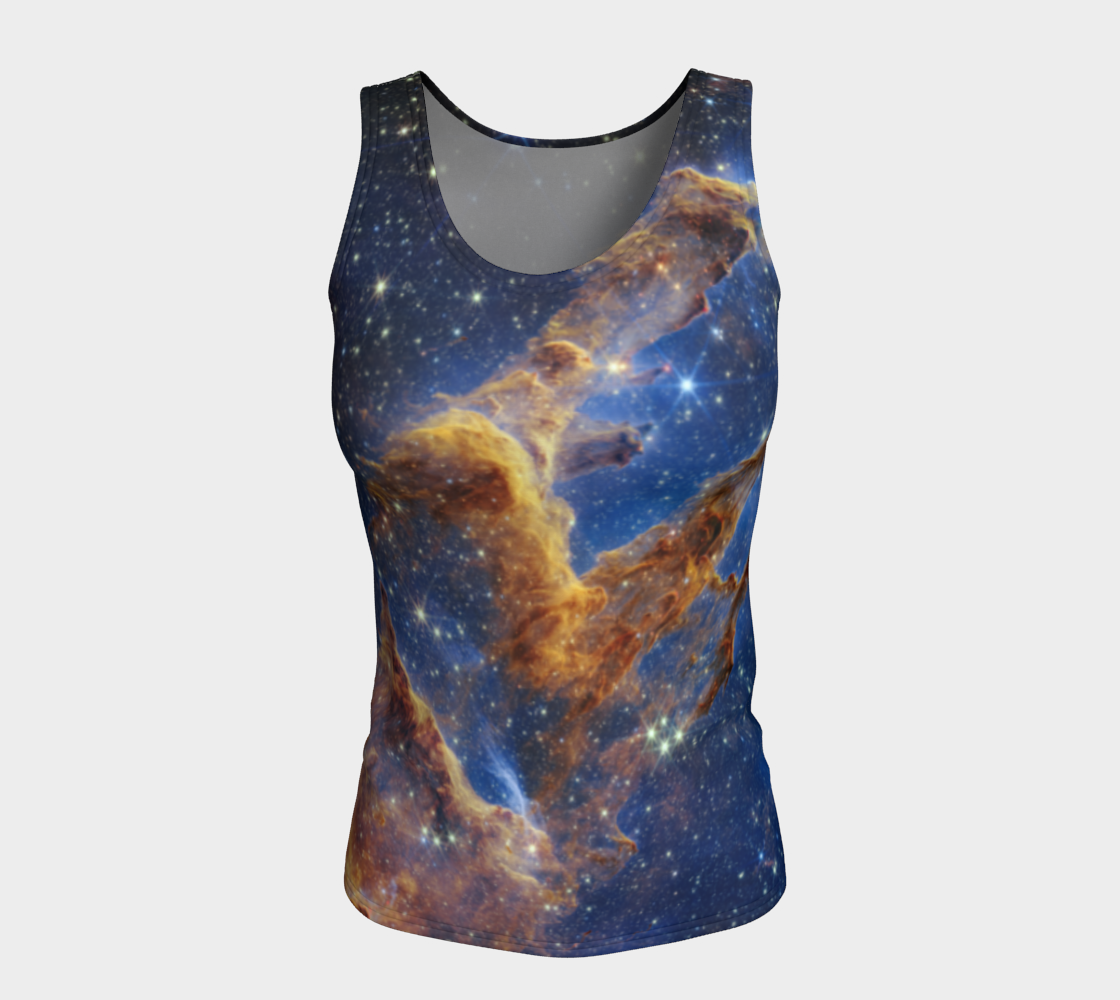 Pillars of Creation Fitted Tank (Long Length)