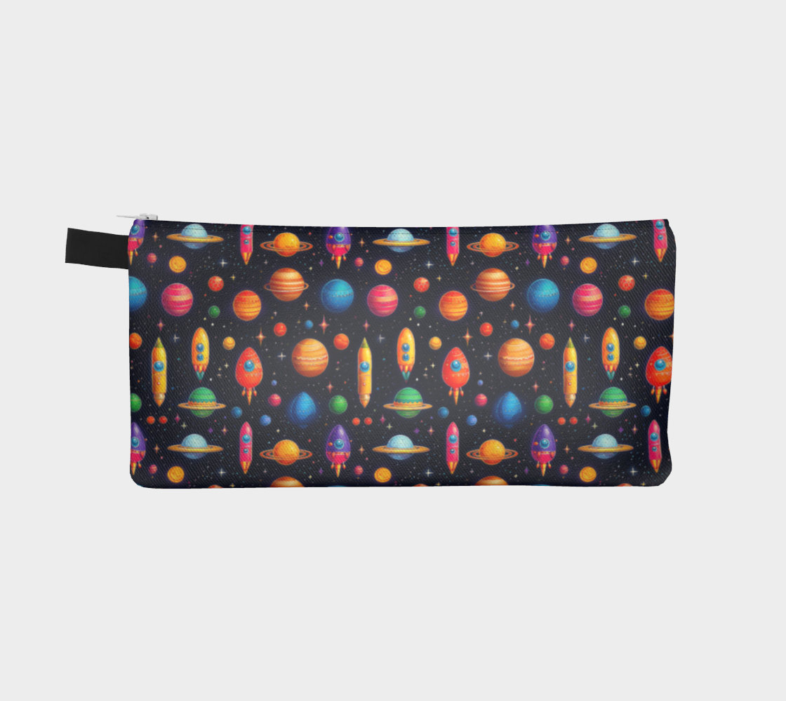 Playful Planets Lined Pencil Case