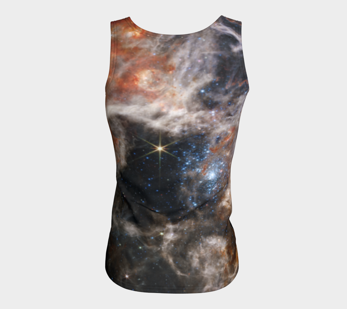 Tarantula Nebula Fitted Tank (Long Length)