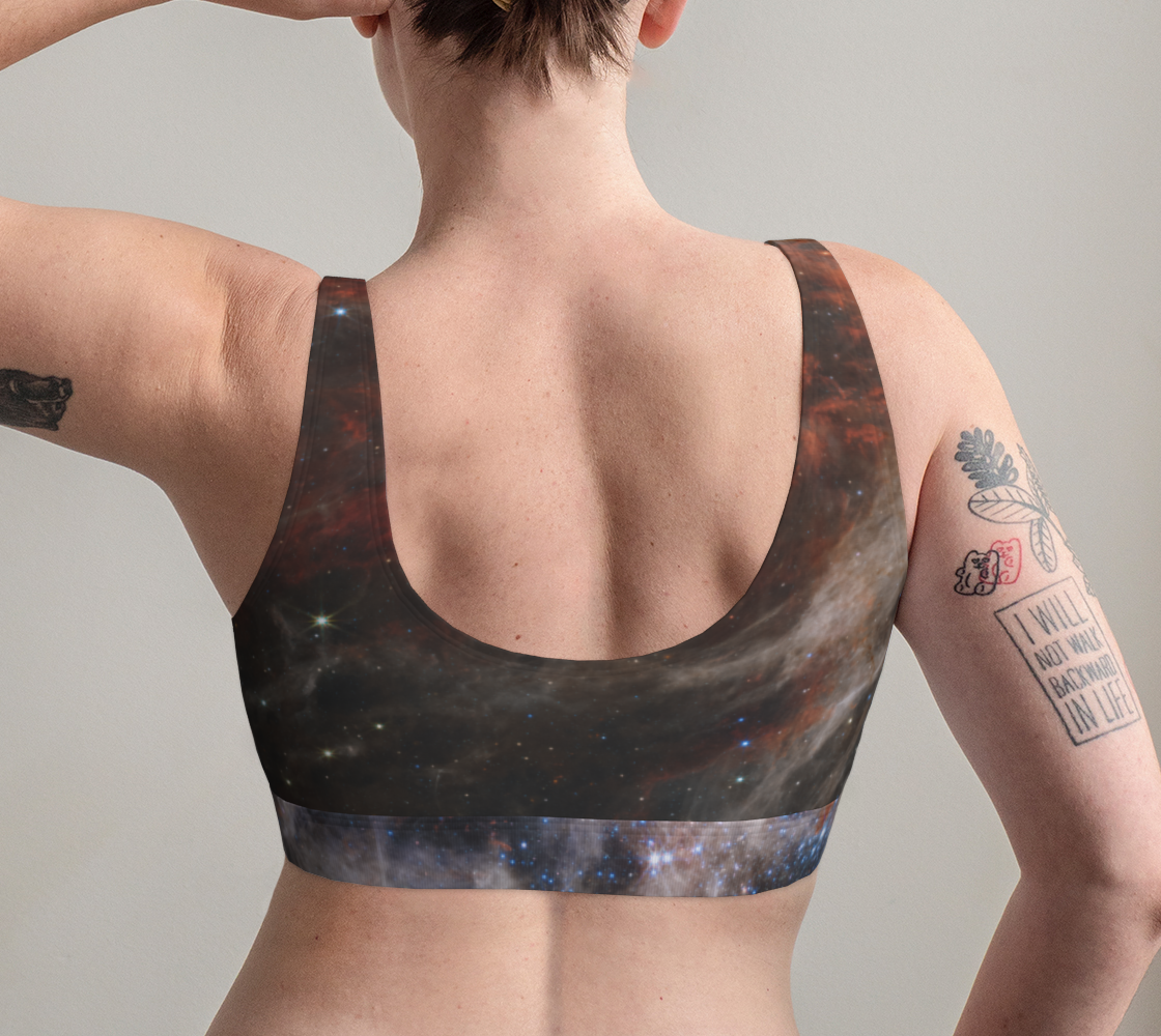 Tarantula Nebula Scoop Bralette