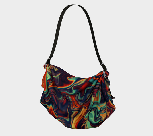 Cosmic Fluidity Origami Tote