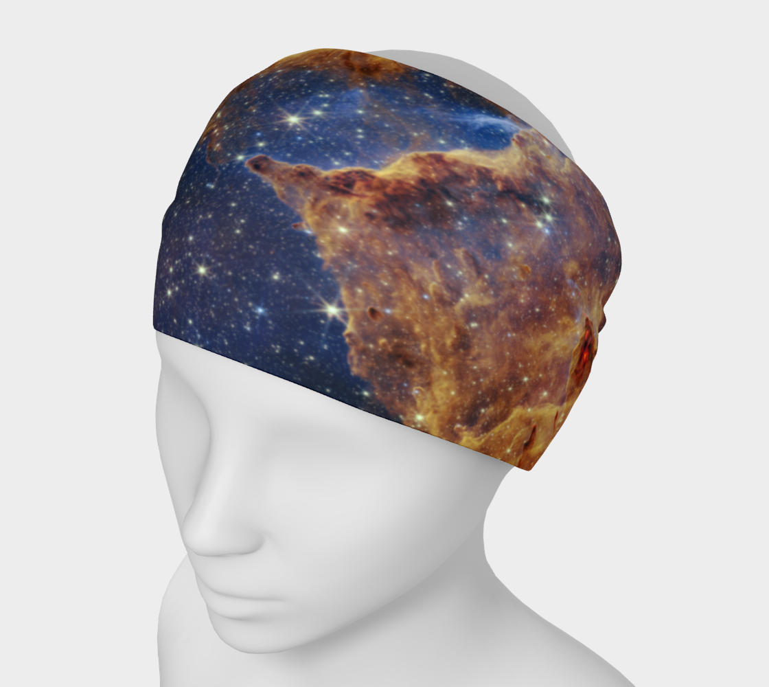 Pillars of Creation JWST Astrophotography Headband & Buff