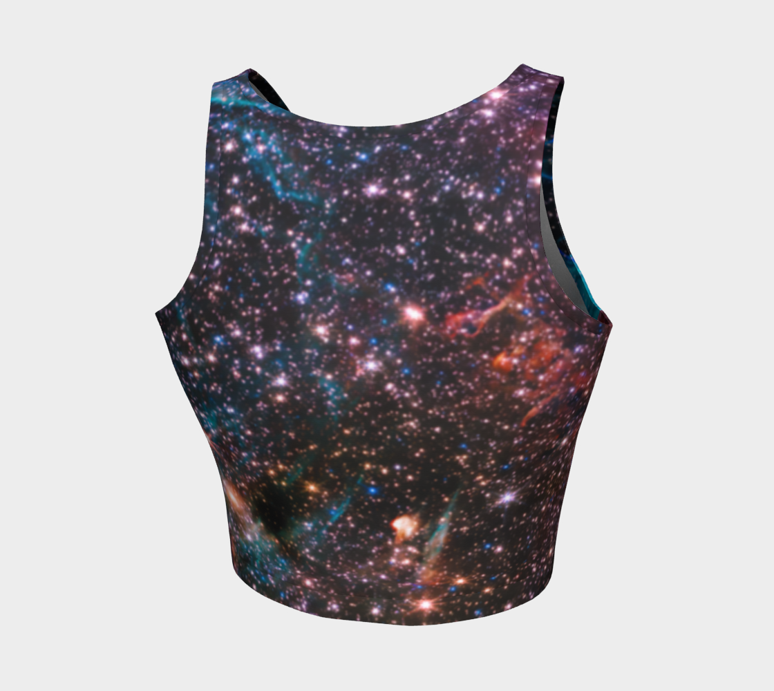 Sagittarius C Athletic Cropped Tank Top