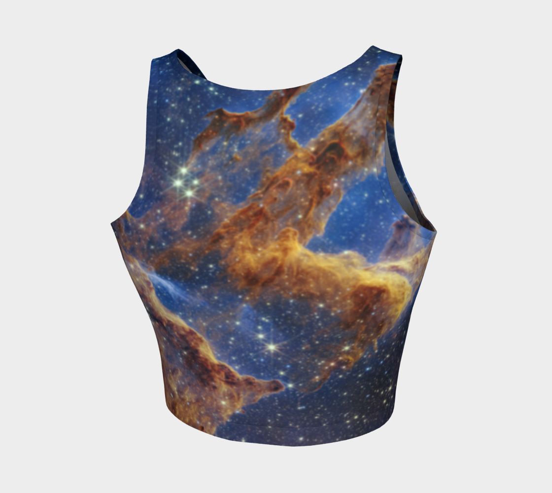 Pillars of Creation Athletic Cropped Tank Top