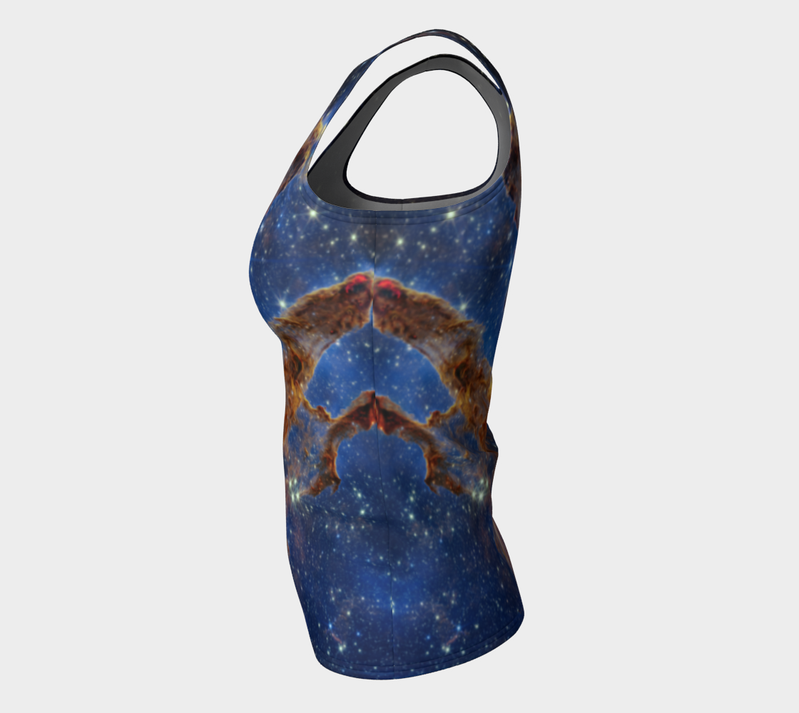 Pillars of Creation Fitted Tank (Long Length)