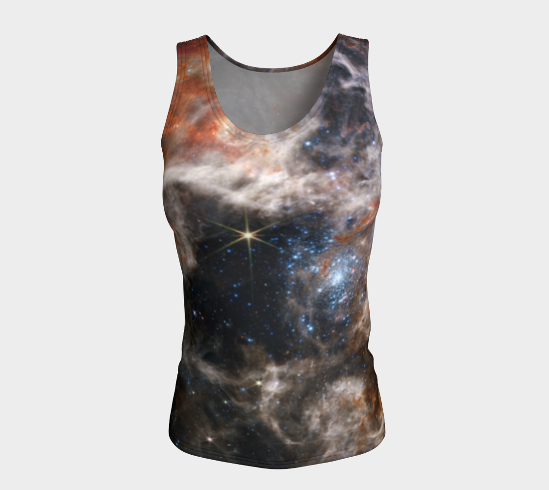 Tarantula Nebula Fitted Tank (Long Length)