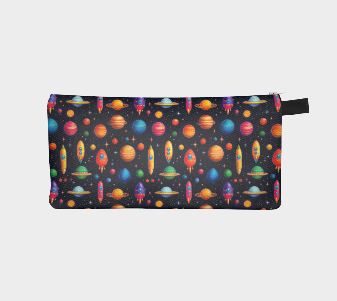 Playful Planets Lined Pencil Case