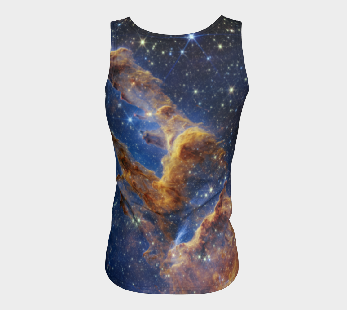 Pillars of Creation Fitted Tank (Long Length)